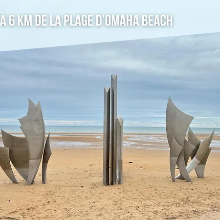 L Ancre Maison Sejour Spacieux Lumineux Avec Jardin Et Exterieur Amenage Terrain De Petanque Proche Omaha Beach, Grandcamp Maisy Et Pointe Du Hoc * Saint-Pierre-du-Mont (Calvados)