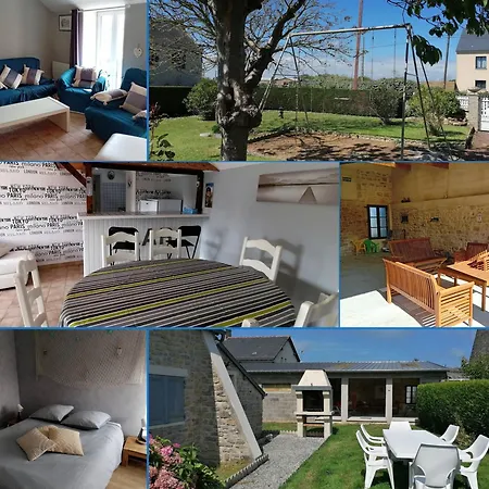 L Ancre Maison Sejour Spacieux Lumineux Avec Jardin Et Exterieur Amenage Terrain De Petanque Proche Omaha Beach, Grandcamp Maisy Et Pointe Du Hoc