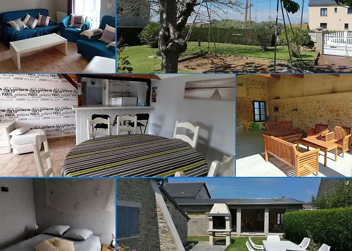 L Ancre Maison Sejour Spacieux Lumineux Avec Jardin Et Exterieur Amenage Terrain De Petanque Proche Omaha Beach, Grandcamp Maisy Et Pointe Du Hoc